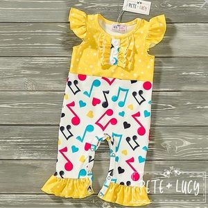 Pete+Lucy musical romper